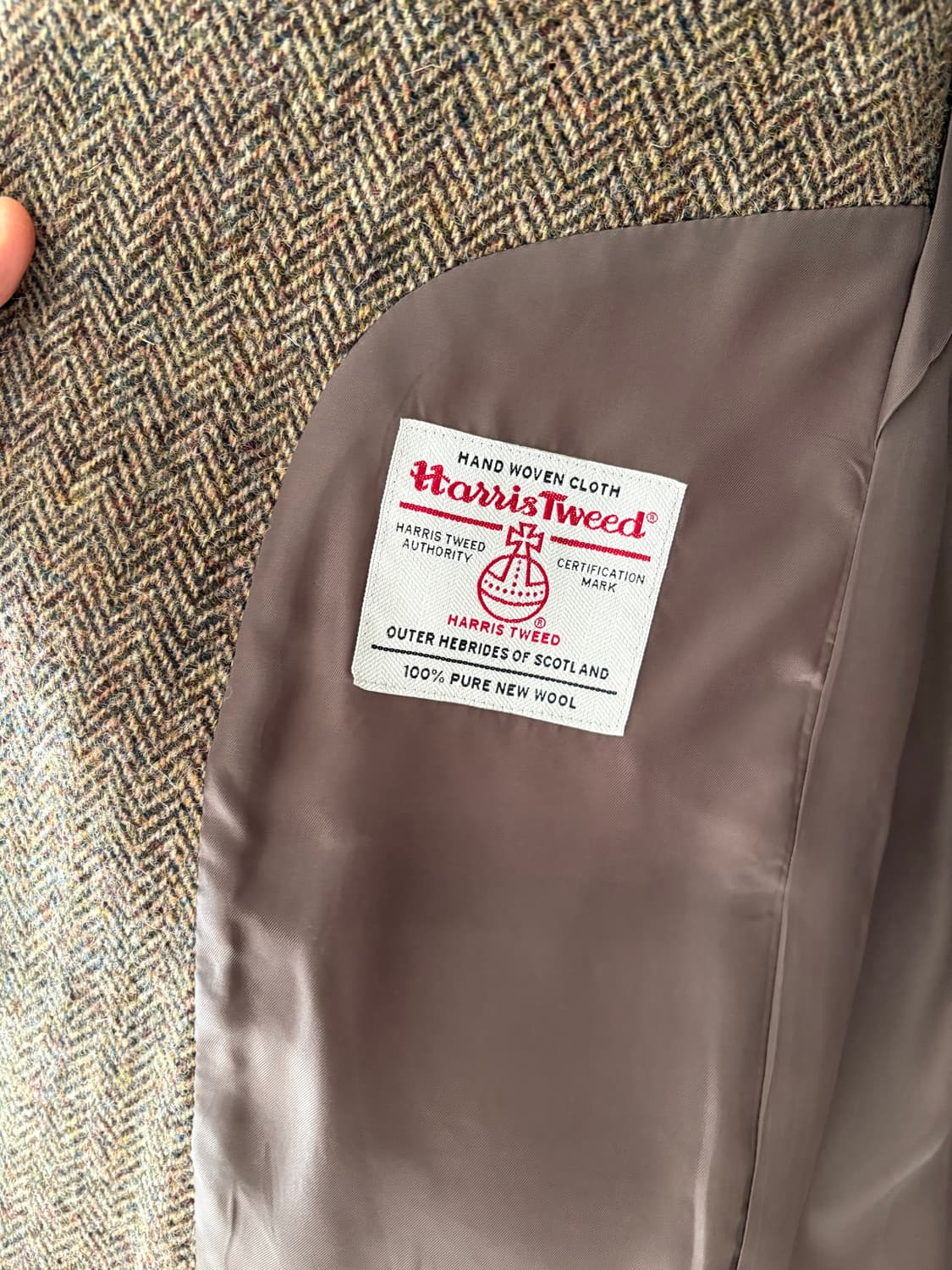 (새상품)브룩스브라더스 헤링본 트위드자켓(색자켓) 팝니다. 상품이미지3