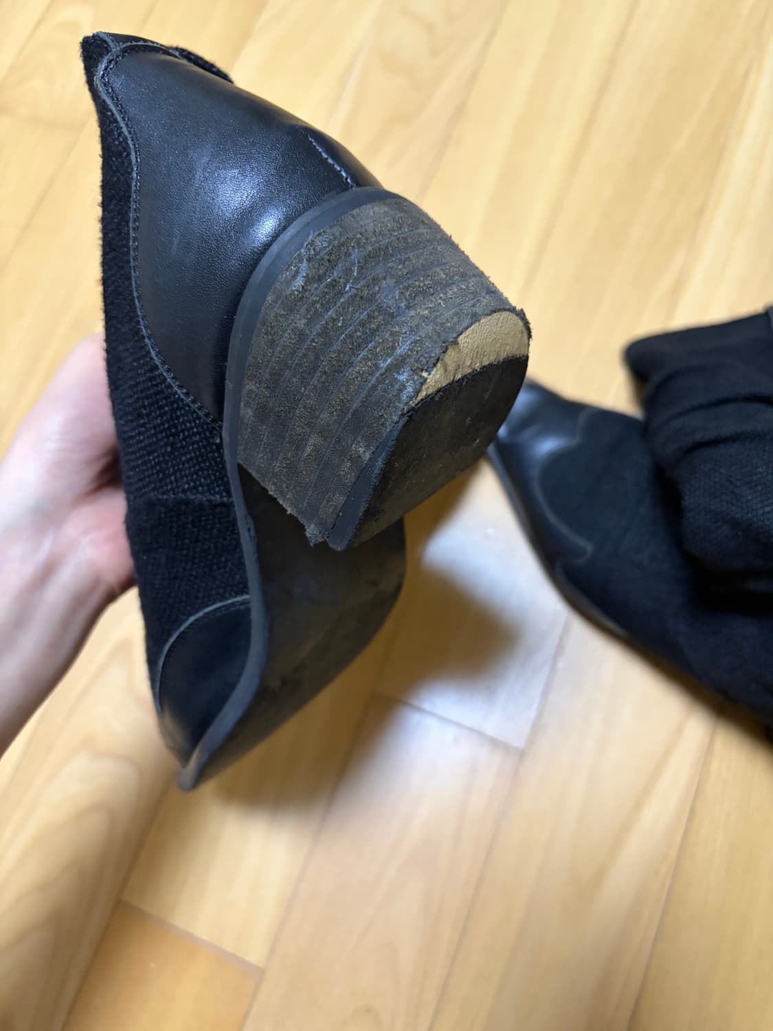 마뗑킴 린넨 웨스턴부츠 상품이미지5