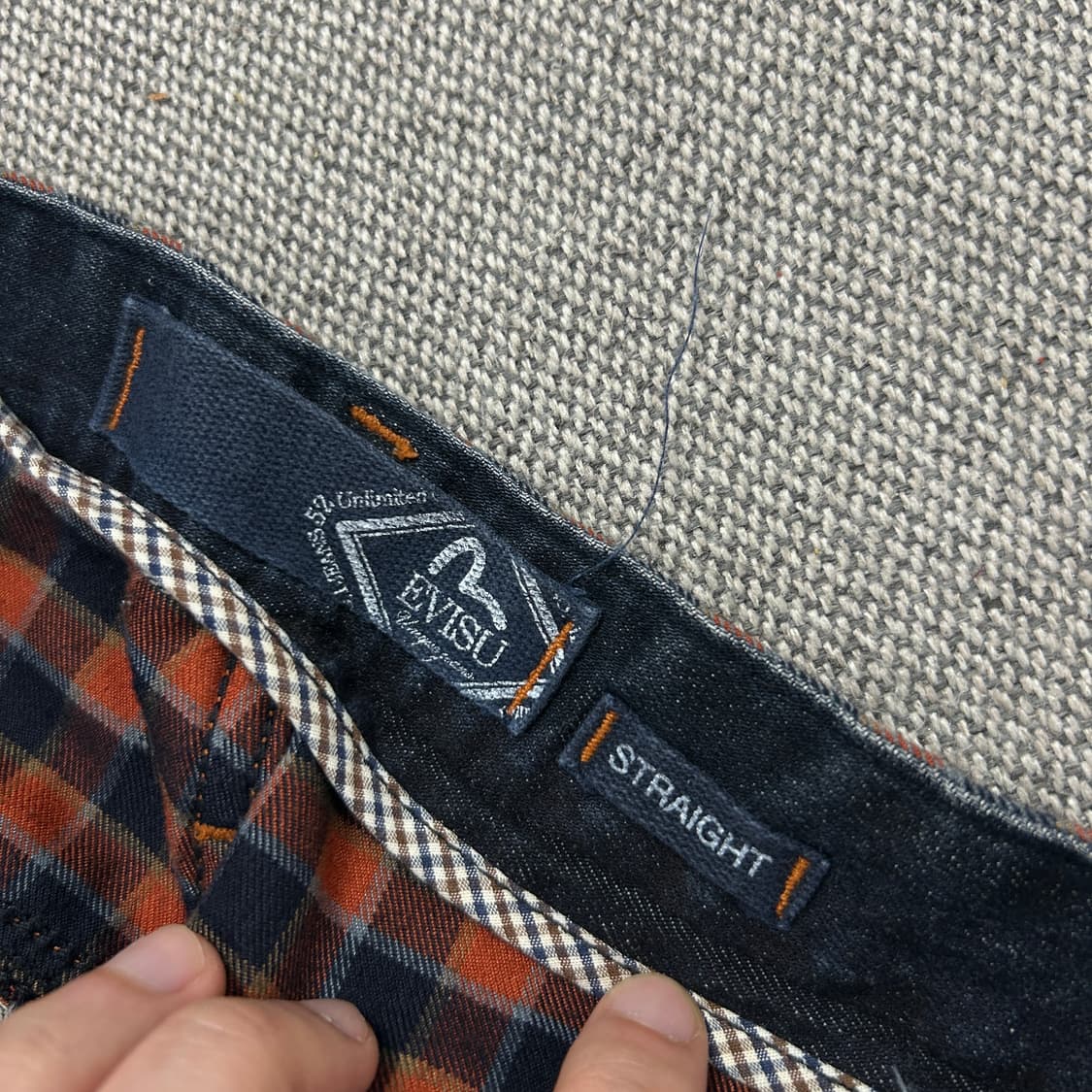 에비수 스트레이트 데님팬츠(32) 상품이미지6