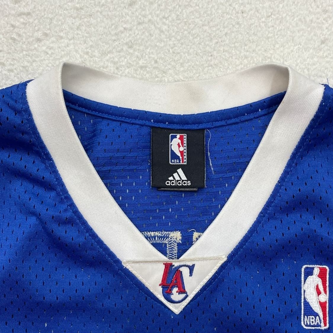 ADIDAS NBA LA 클리퍼스 그리핀 져지 블루 상품이미지4