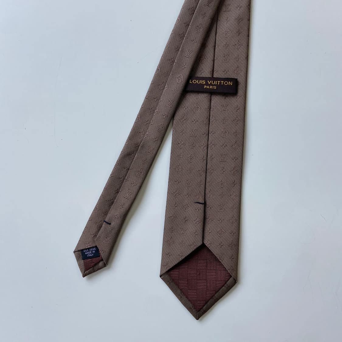 루이비통 (LOUIS VUITTON) 모노그램 정품 명품넥타이 7.8cm 상품이미지3