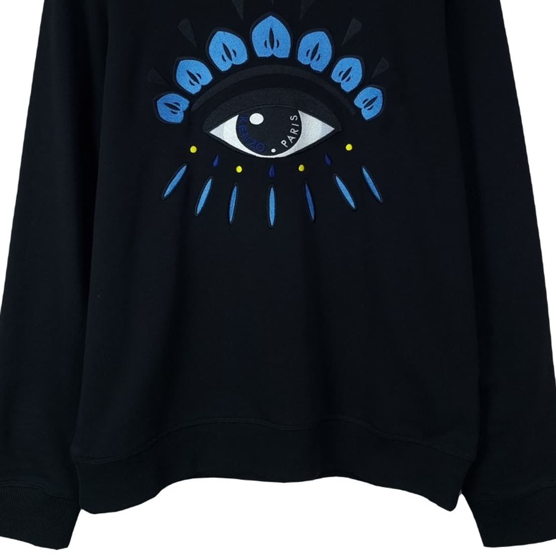 [겐조] 아이즈 그래픽 자수 맨투맨 블랙 P01323 상품이미지5