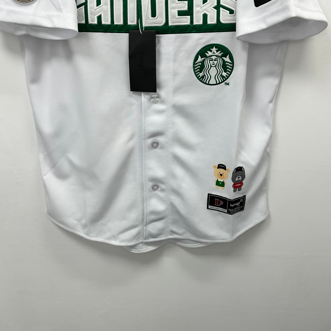 SSG랜더스 스타벅스 22주년 에디션 유니폼 새제품 95 상품이미지3