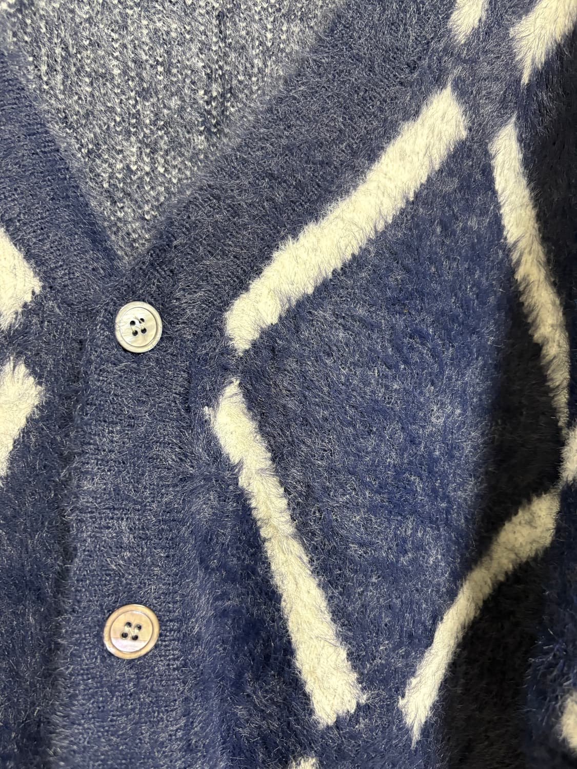 (새상품)SLOG 아가일 가디건 상품이미지2