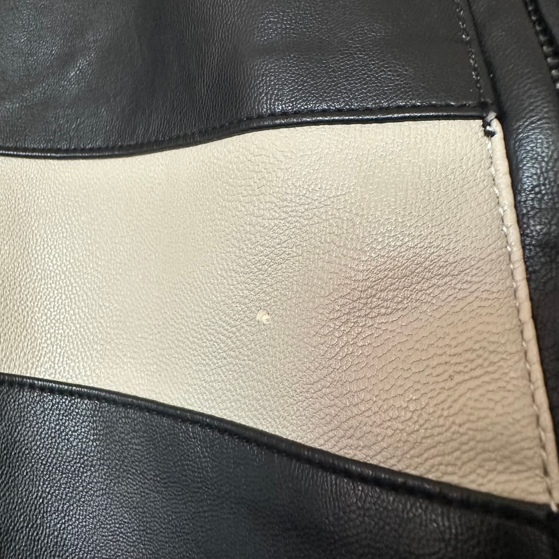 L 키뮤어 인조 가죽 자켓 상품이미지3