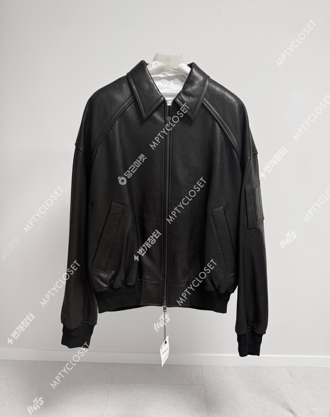 [50] 준지 24ss 259 램스킨 마원 자켓 점퍼 이채민 착용 상품이미지2