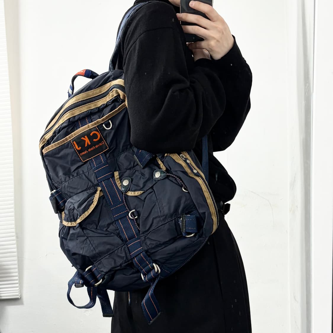 캘빈클라인 나일론 테크니컬 백팩 상품이미지1