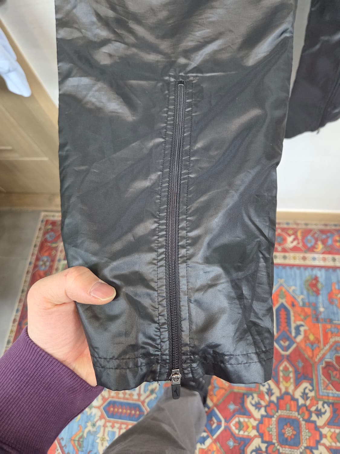 미즈노 유광 방풍 팬츠 L 상품이미지3