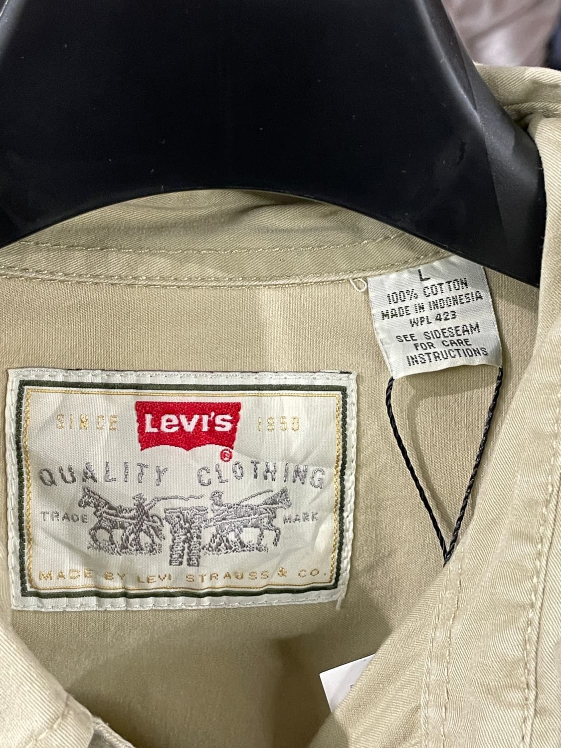 리바이스 워크 셔츠 상품이미지7