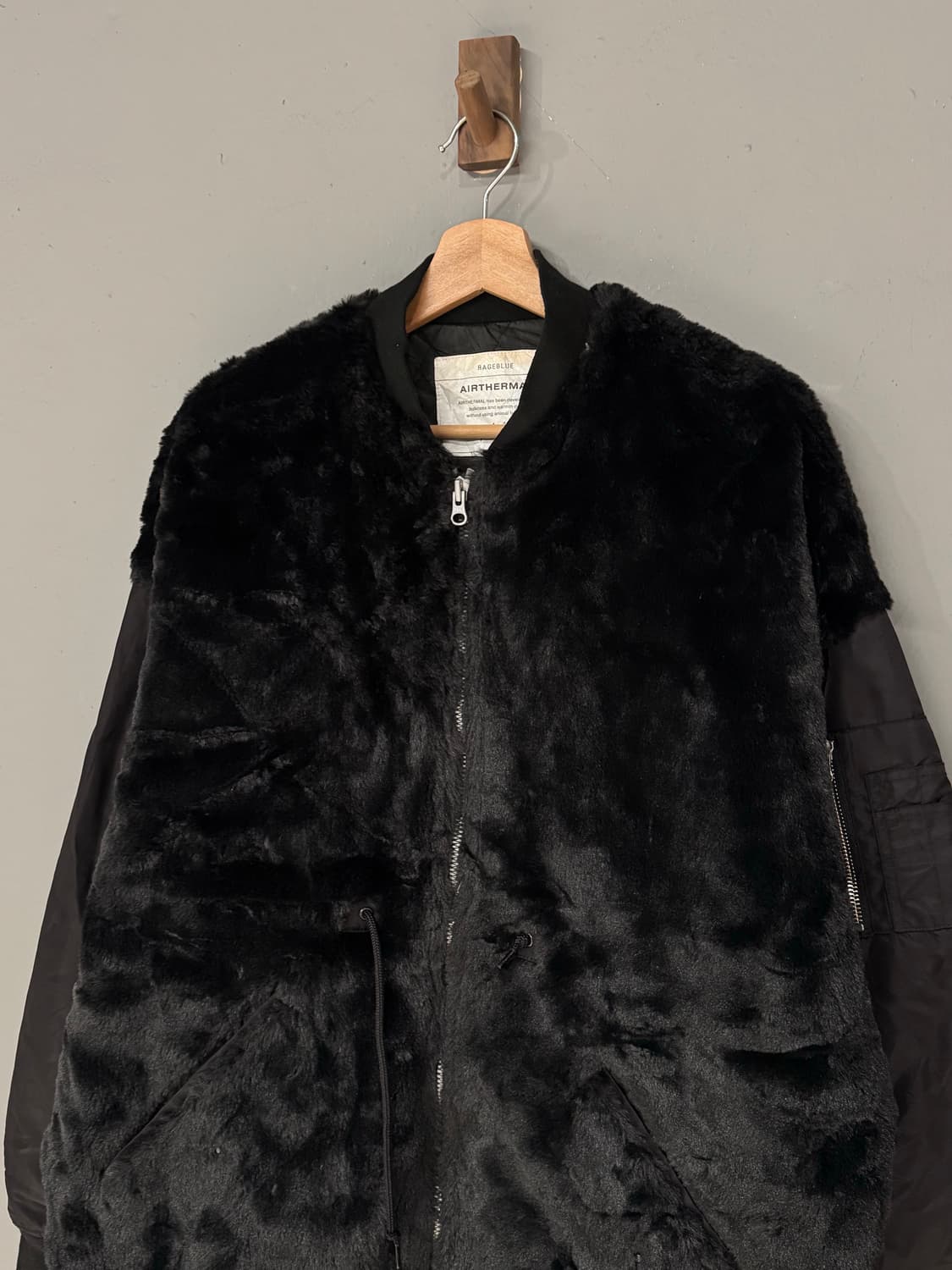 레이지블루 에어서멀 플리스 MA-1 자켓  상품이미지2