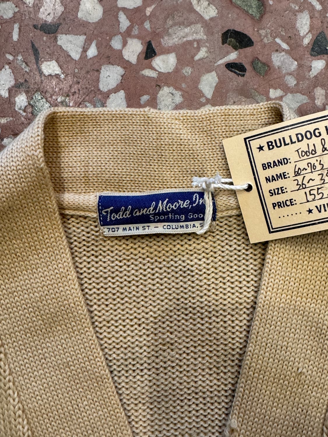 Tood&Moore 레터맨 가디건 (36) 상품이미지6