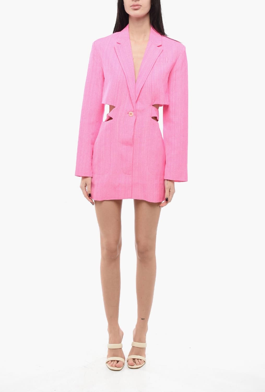 자크뮈스 르 라피아 컷 아웃 블레이저 드레스 (2023ss) 상품이미지6