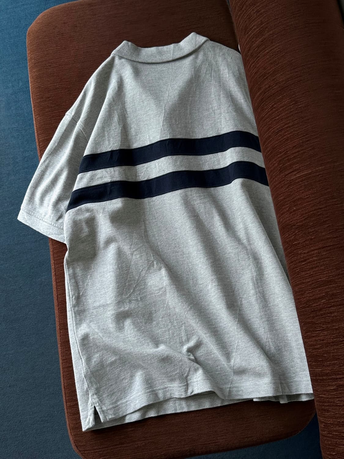 Cotton design patch pique shirt 상품이미지4