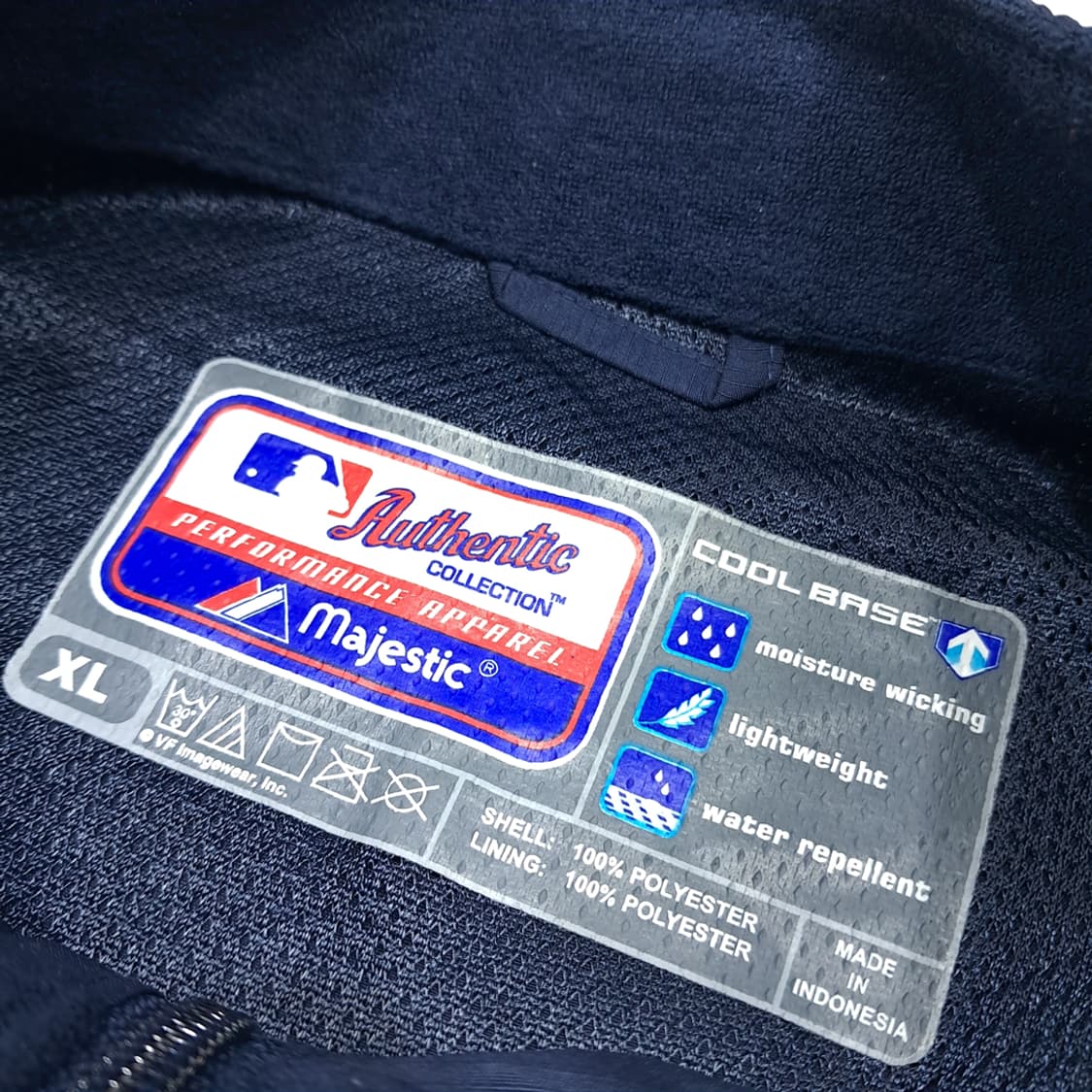 CL936 XL 마제스틱 어센틱 쿨베이스 올스타 2010 네이비 자켓 상품이미지3