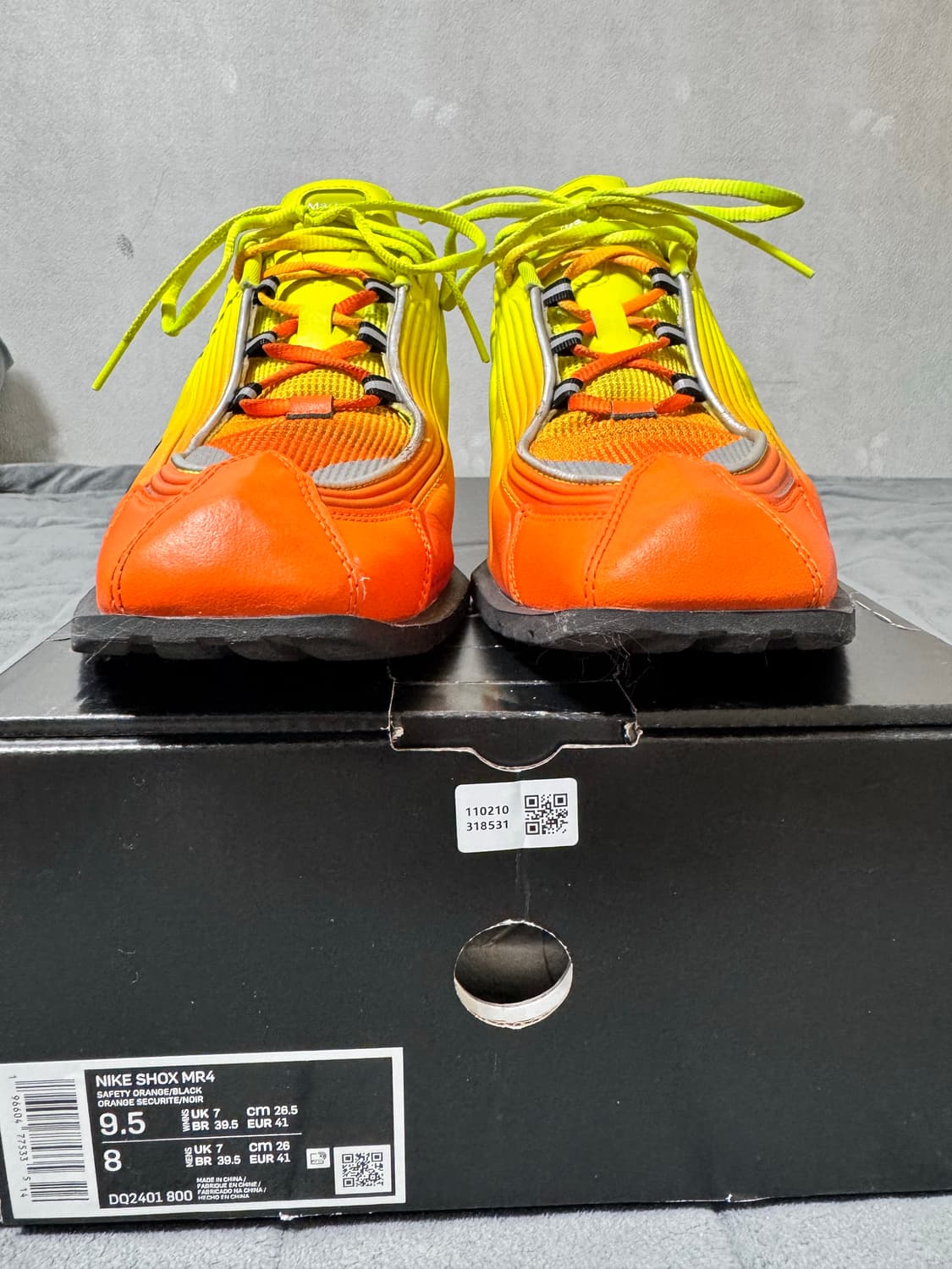 나이키 마틴로즈 샥스 mr4 세이프티 오렌지(265) 상품이미지3
