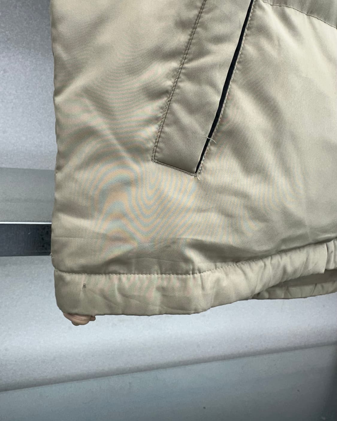 (105)90'S ELLESSE 오리털 패딩조끼-M1271 상품이미지3