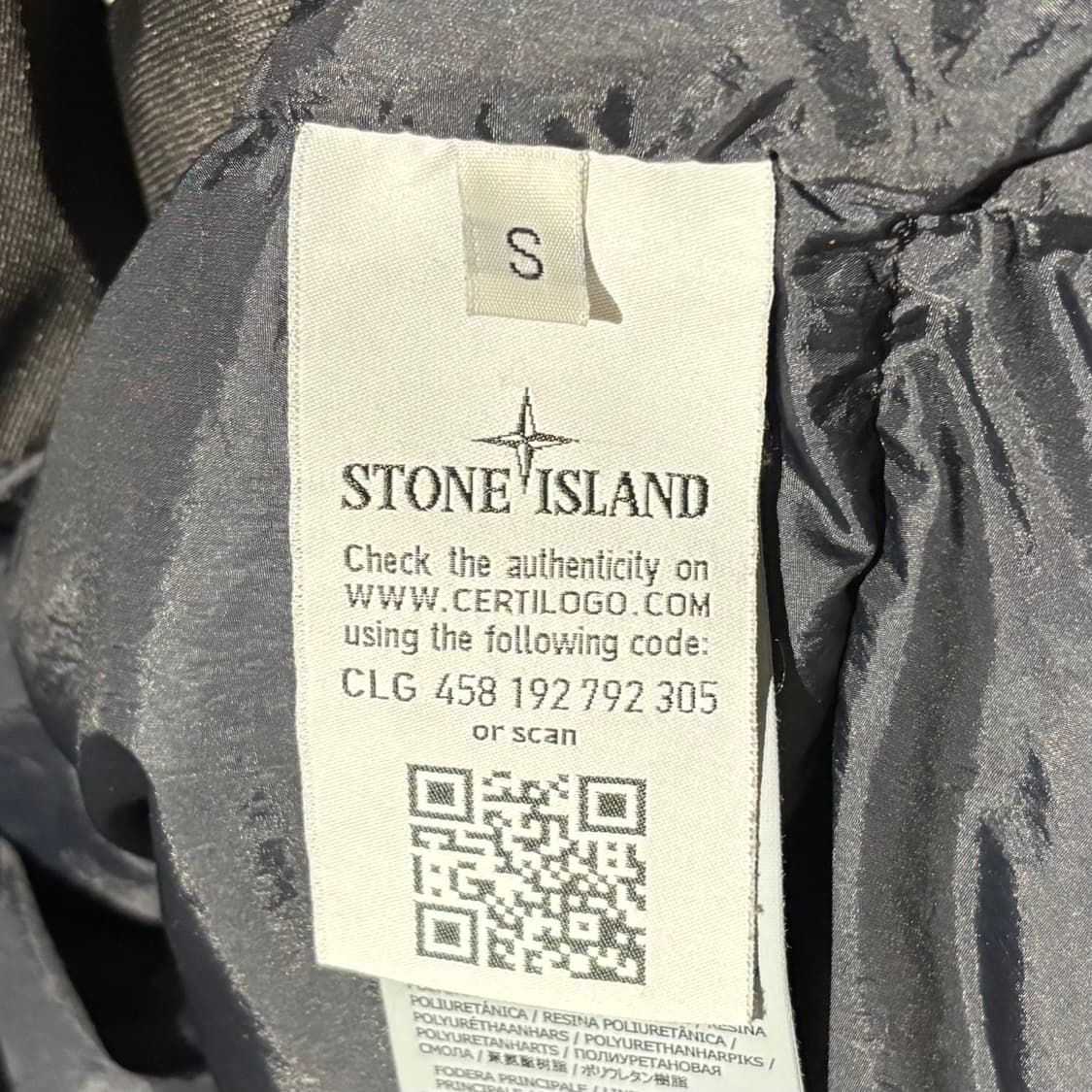 (95)스톤아일랜드 크링클랩스 후드 숏패딩 상품이미지4
