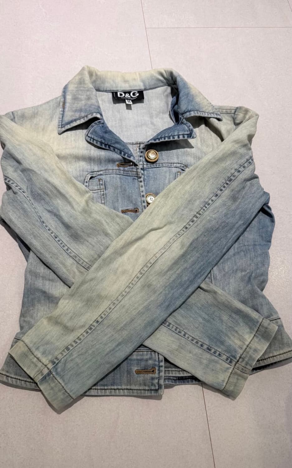 돌체앤가바나 빈티지 청자켓 상품이미지1