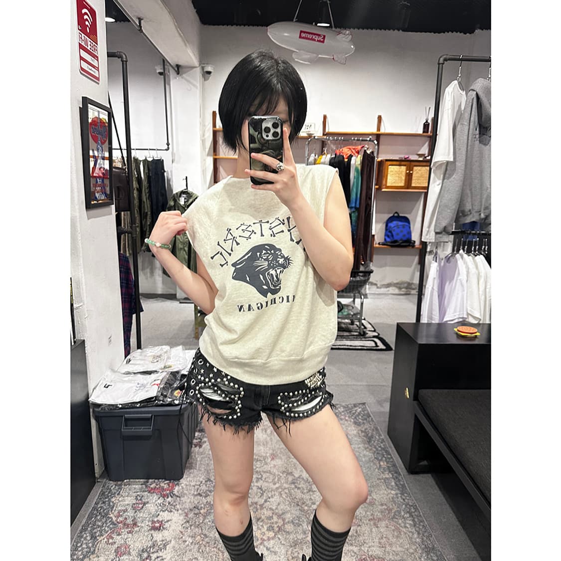 HYSTERIC GLAMOUR Detroit Tribe Vest 상품이미지2