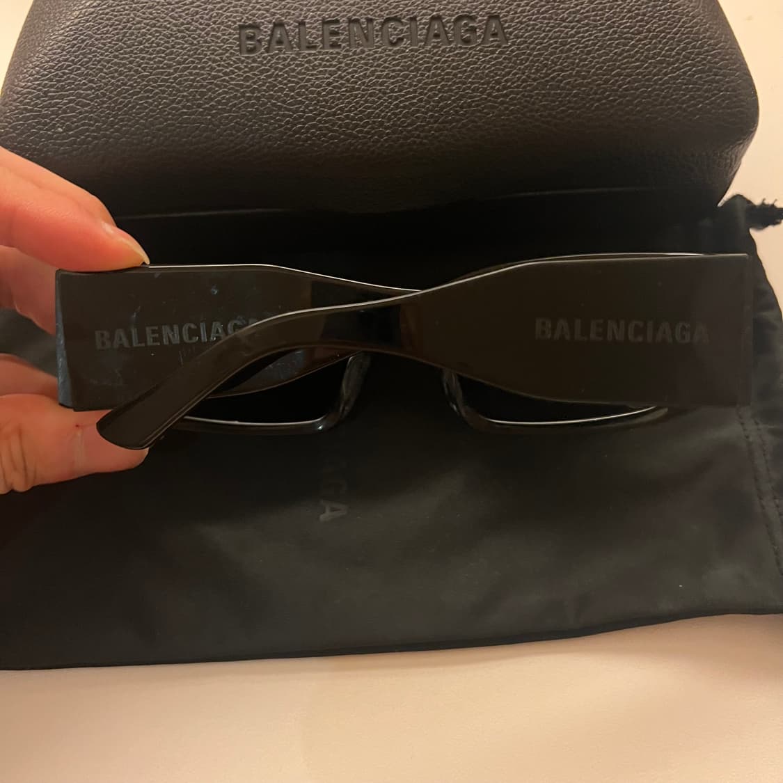 Balenciaga Rectangle Sunglasses  상품이미지2
