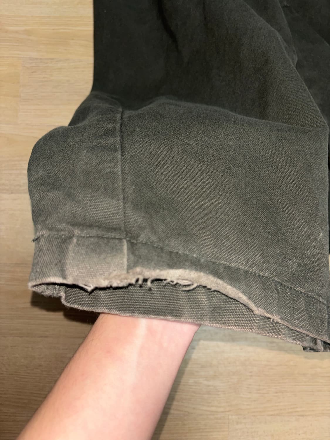 helm 헬름 와이드 코튼팬츠 L 상품이미지3