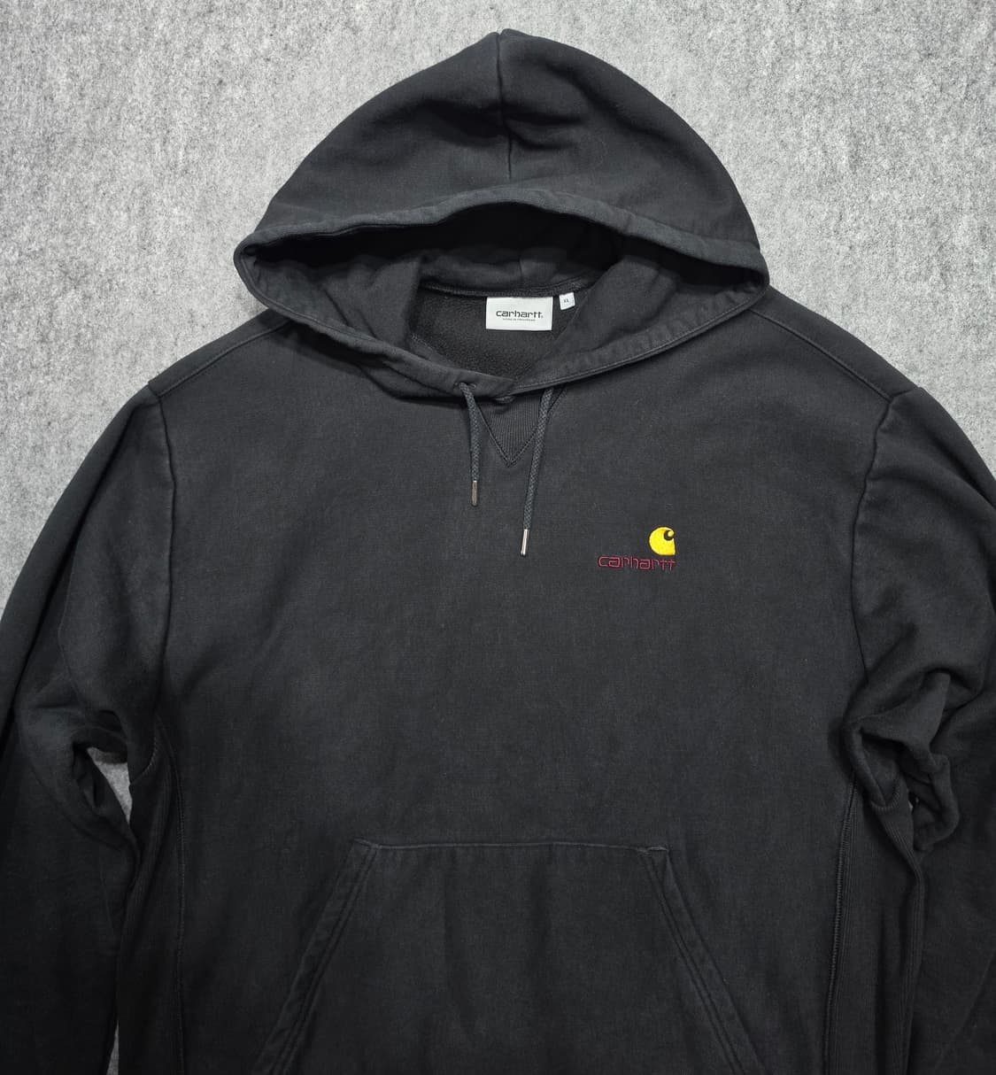 칼하트 Wip 후디드 아메리칸 스크립트 스웻셔츠 후드티 XL 상품이미지3