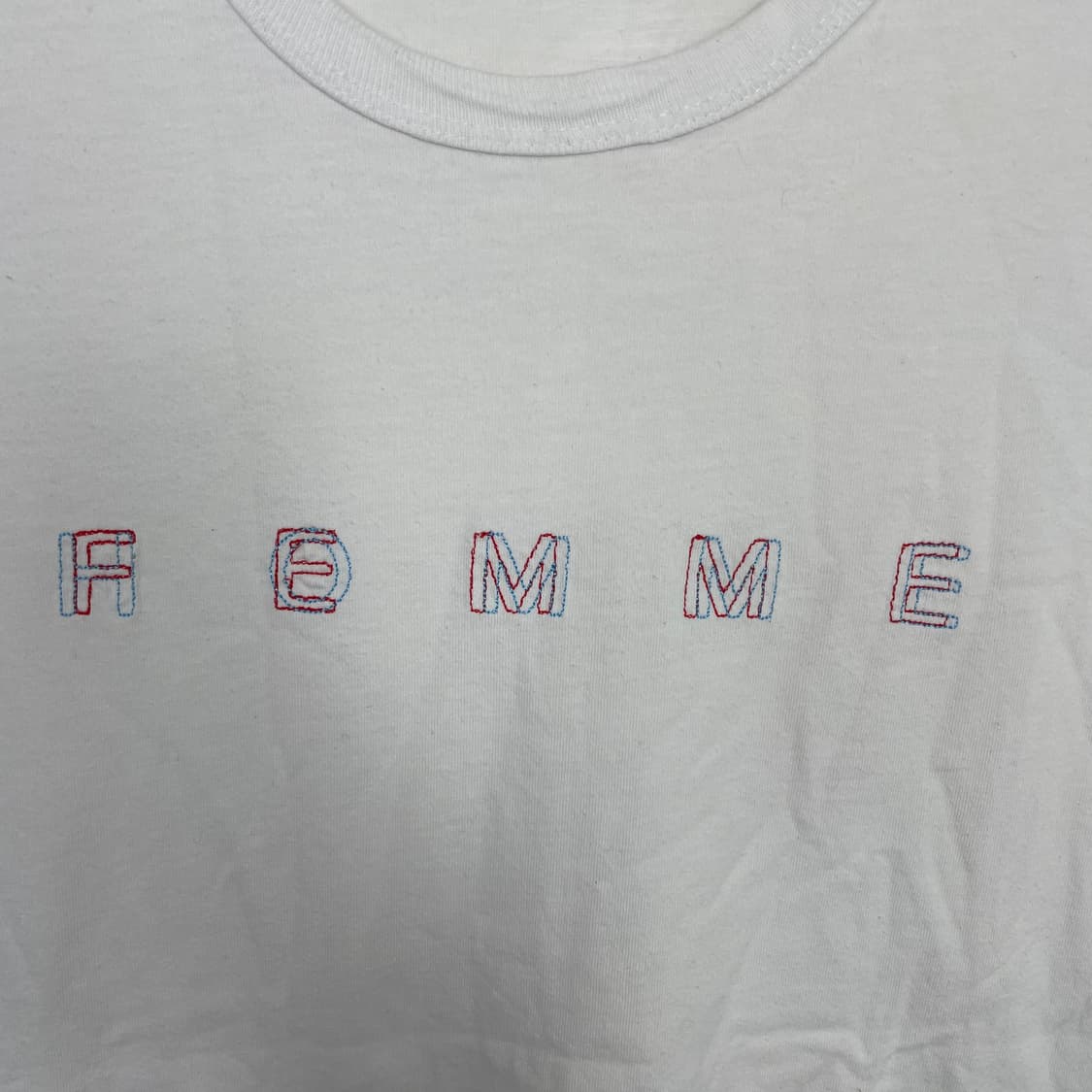 비앙카 샹동 자수 반팔 티셔츠 상품이미지4