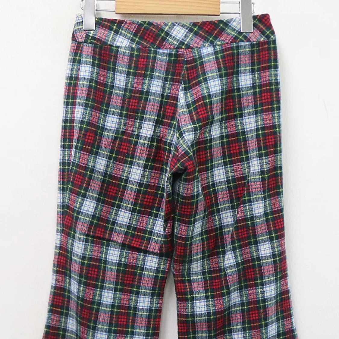 VINTAGE FLARED 울 체크 팬츠 67413 상품이미지5