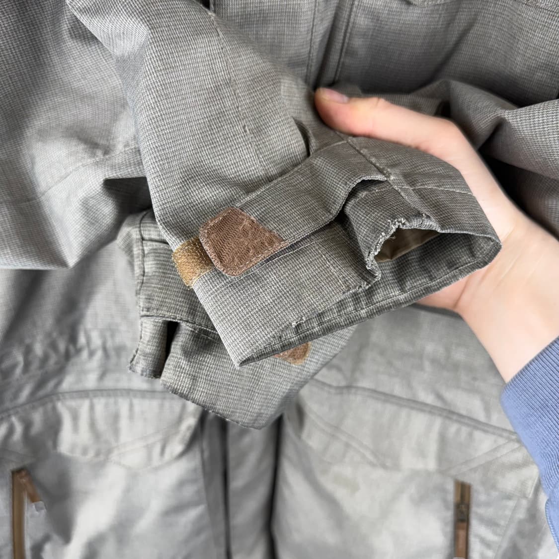 (무료배송)L) 아이더 사파리 우븐 자켓 상품이미지4