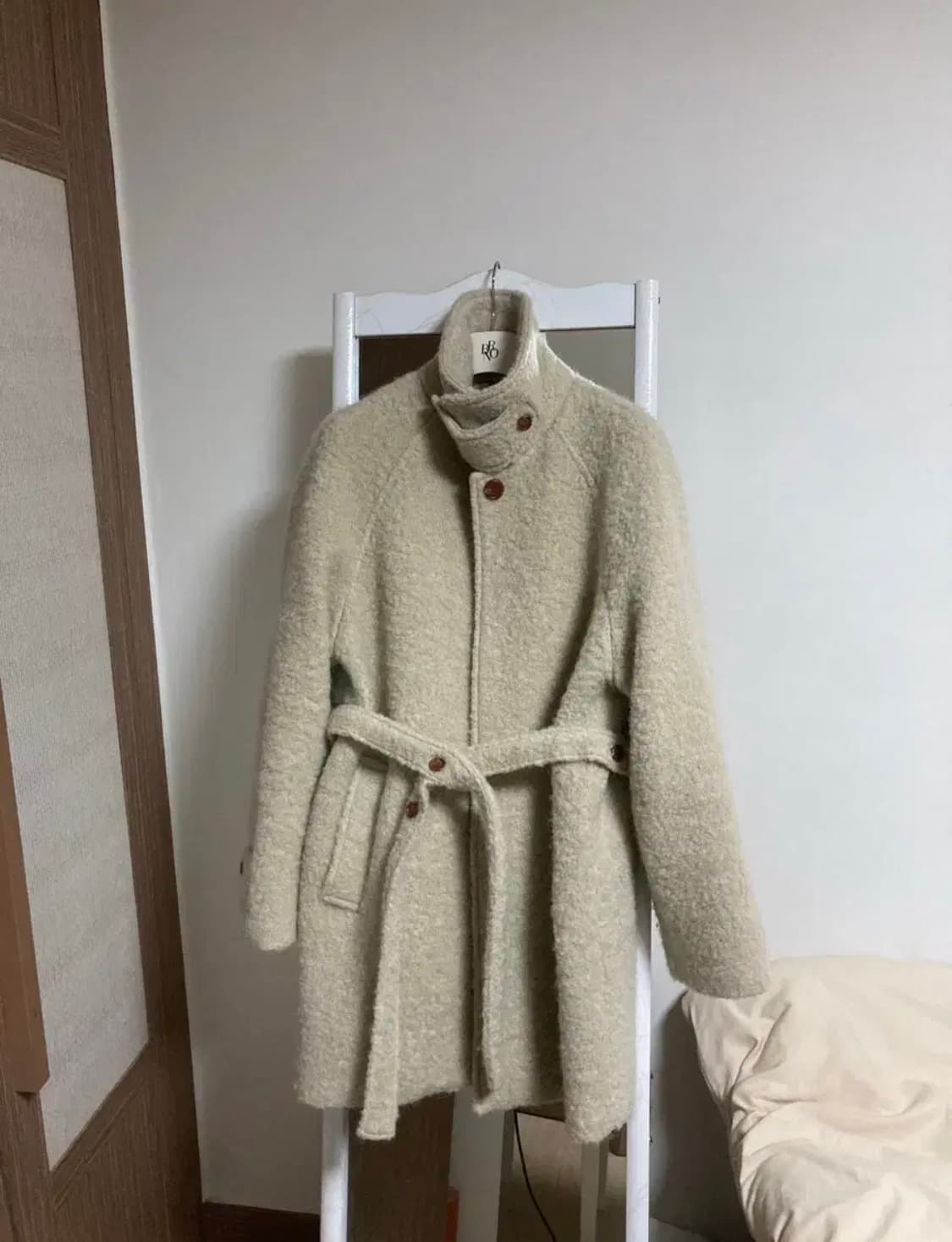 런던플랏 브루클린 하프넥 알파카 코트 드윌 딥뮤즈 릿킴 상품이미지4