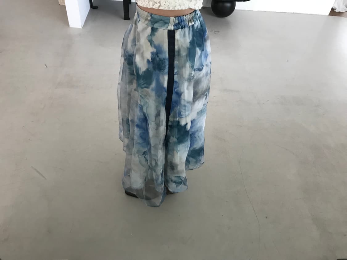 vintage pattern skirt 상품이미지3