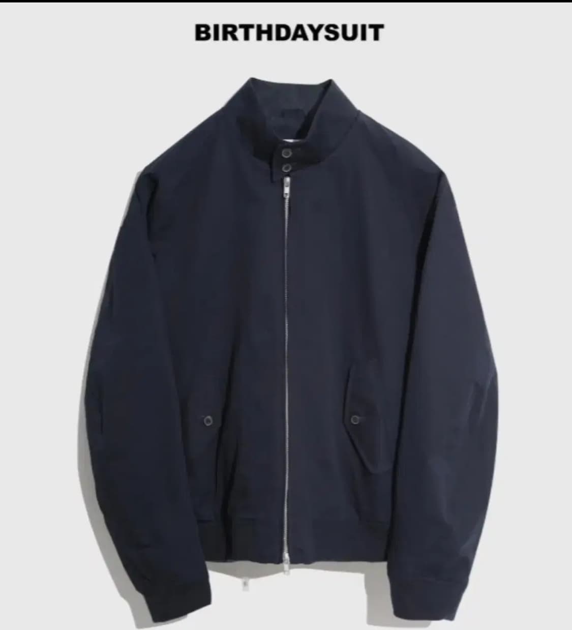 벌스데이수트 해링턴 자켓 네이비 M 상품이미지2