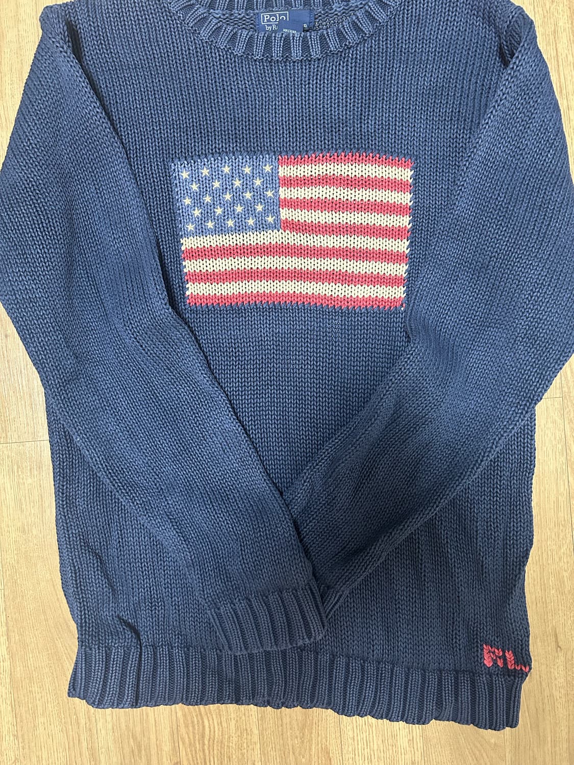 폴로 성조기 니트 상품이미지1