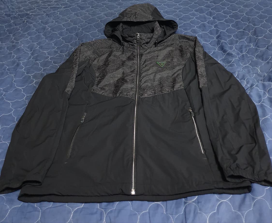 웨스트우드 스포츠웨어 나일론 후드짚업자켓 블랙 (L) 상품이미지1