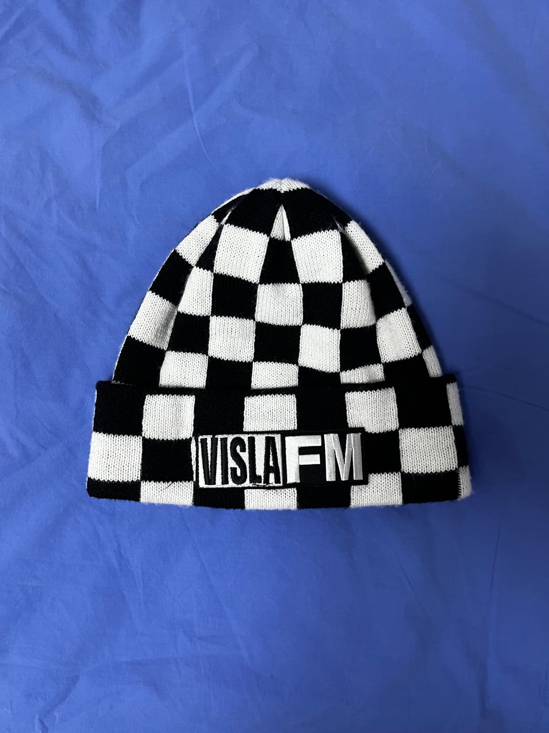 비슬라 fm 체커보드 비니 상품이미지2