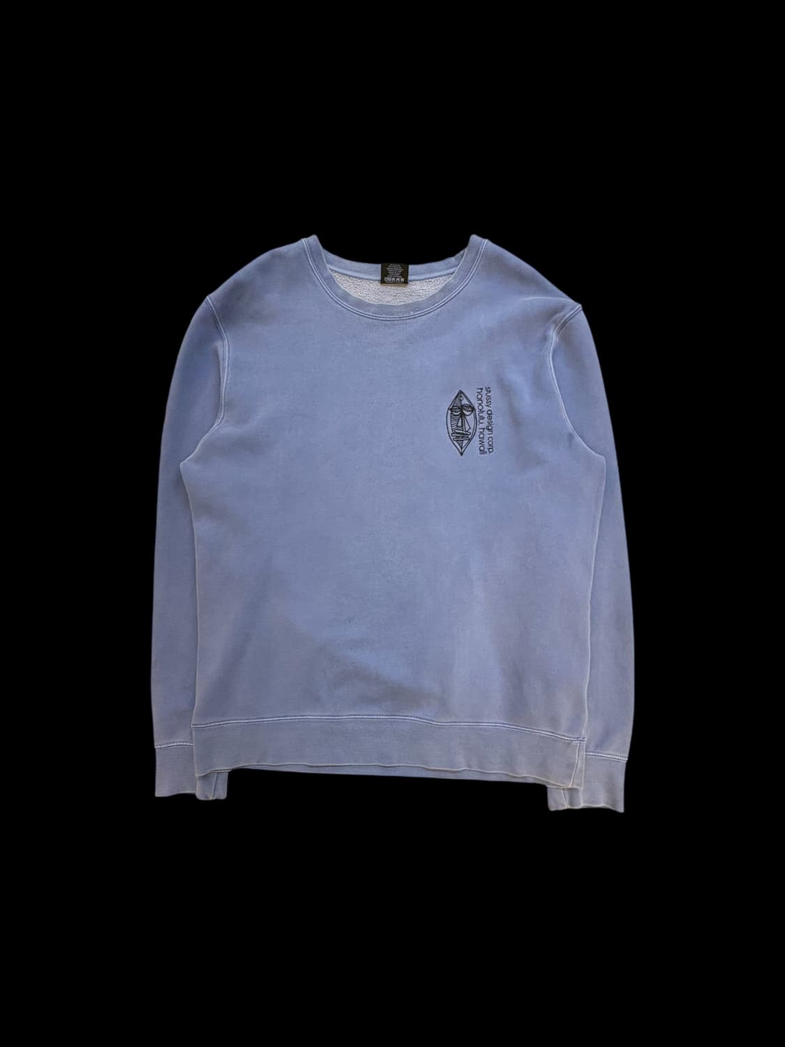 스투시 베이식 스톡 카누 피그먼트 다잉 맨투맨 상품이미지1