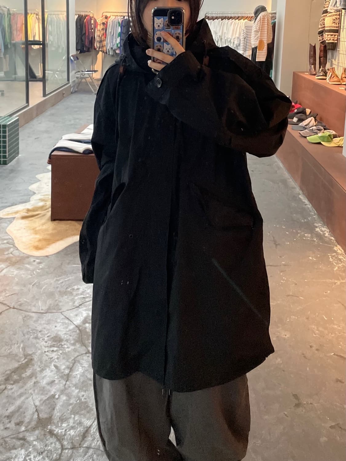 usa 빈티지 오리지널 피시테일 염색 파카 H232 상품이미지1