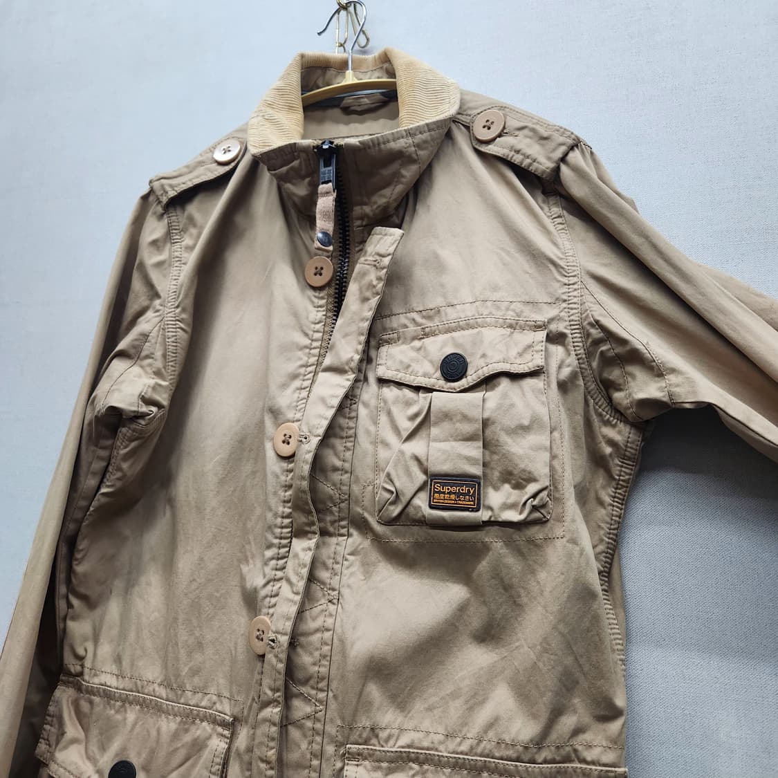 슈퍼드라이 리미티드 모터바이크 엔지니어링 야상자켓 M(M) 상품이미지3