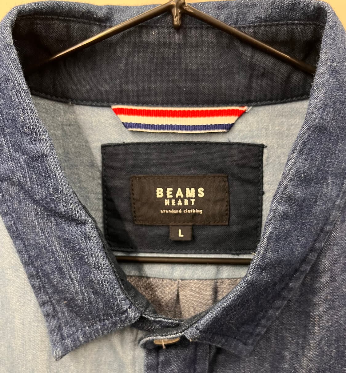 빔즈하트 BEAMS HEART 반팔 셔츠 L 상품이미지2