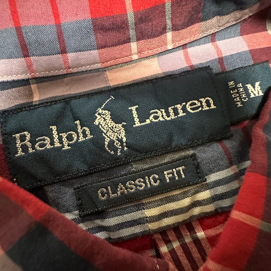 POLO RALPH LAUREN half shirt check 상품이미지4
