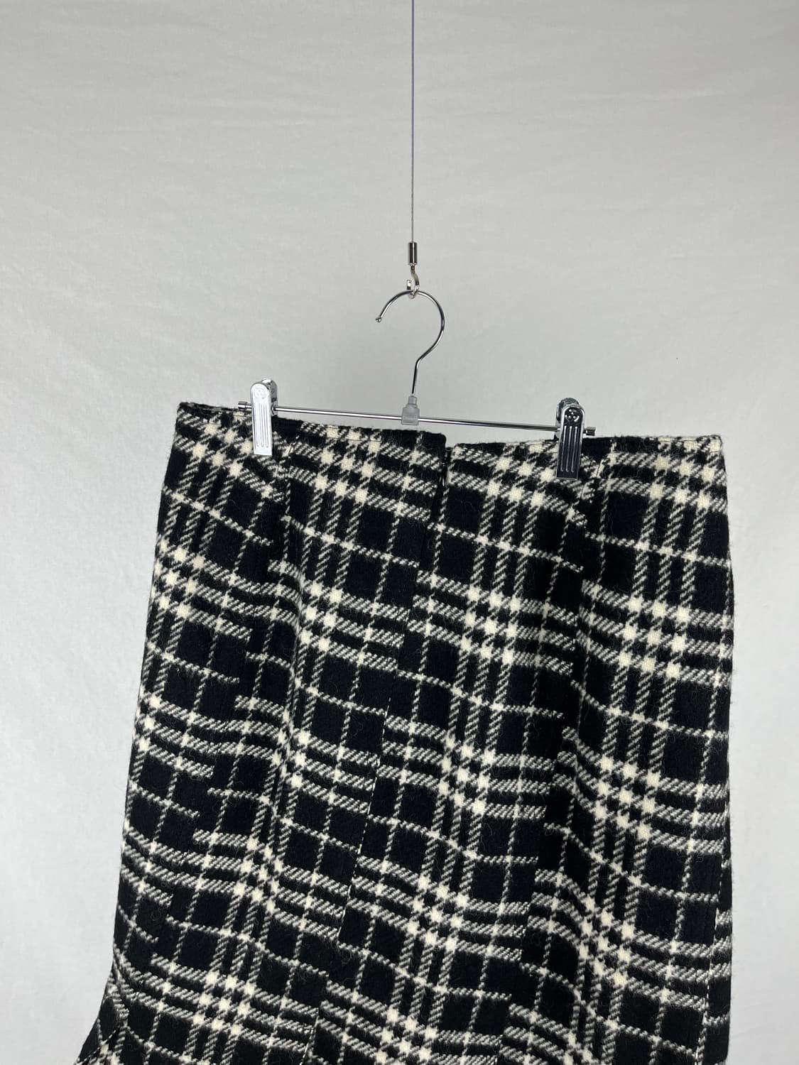 BURBERRY 체크패턴 프린지 스커트 상품이미지2