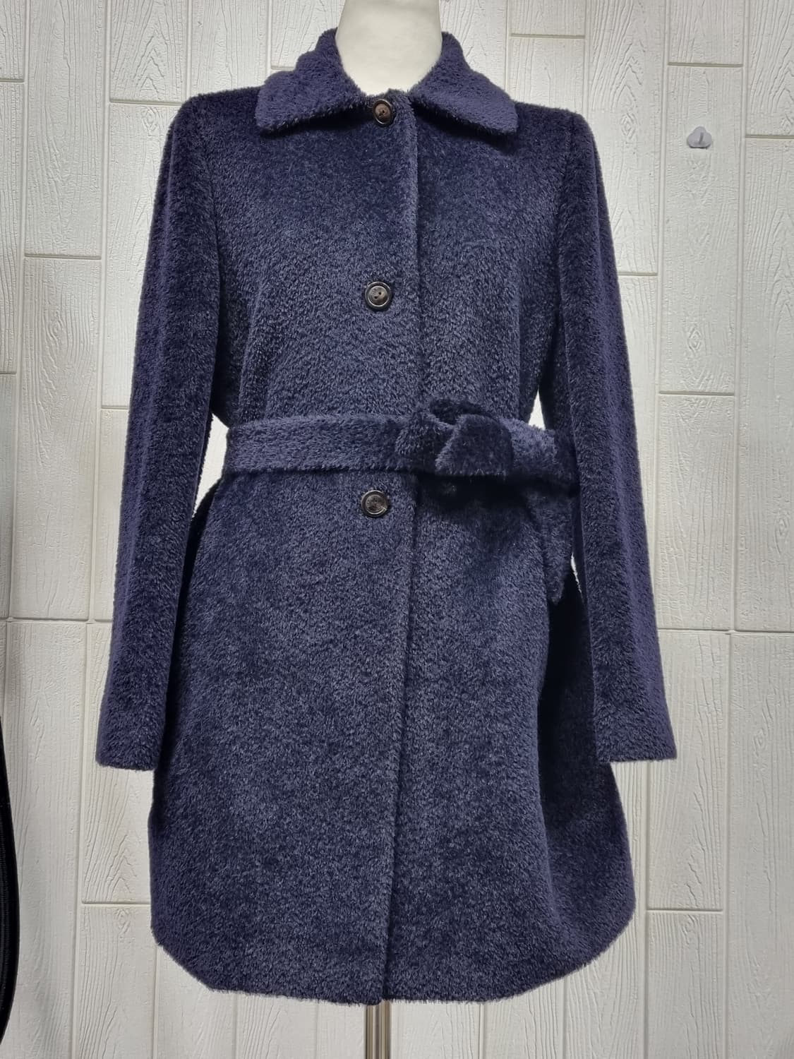 진도 우바 알파카 모 벨트 코트 55 상품이미지1