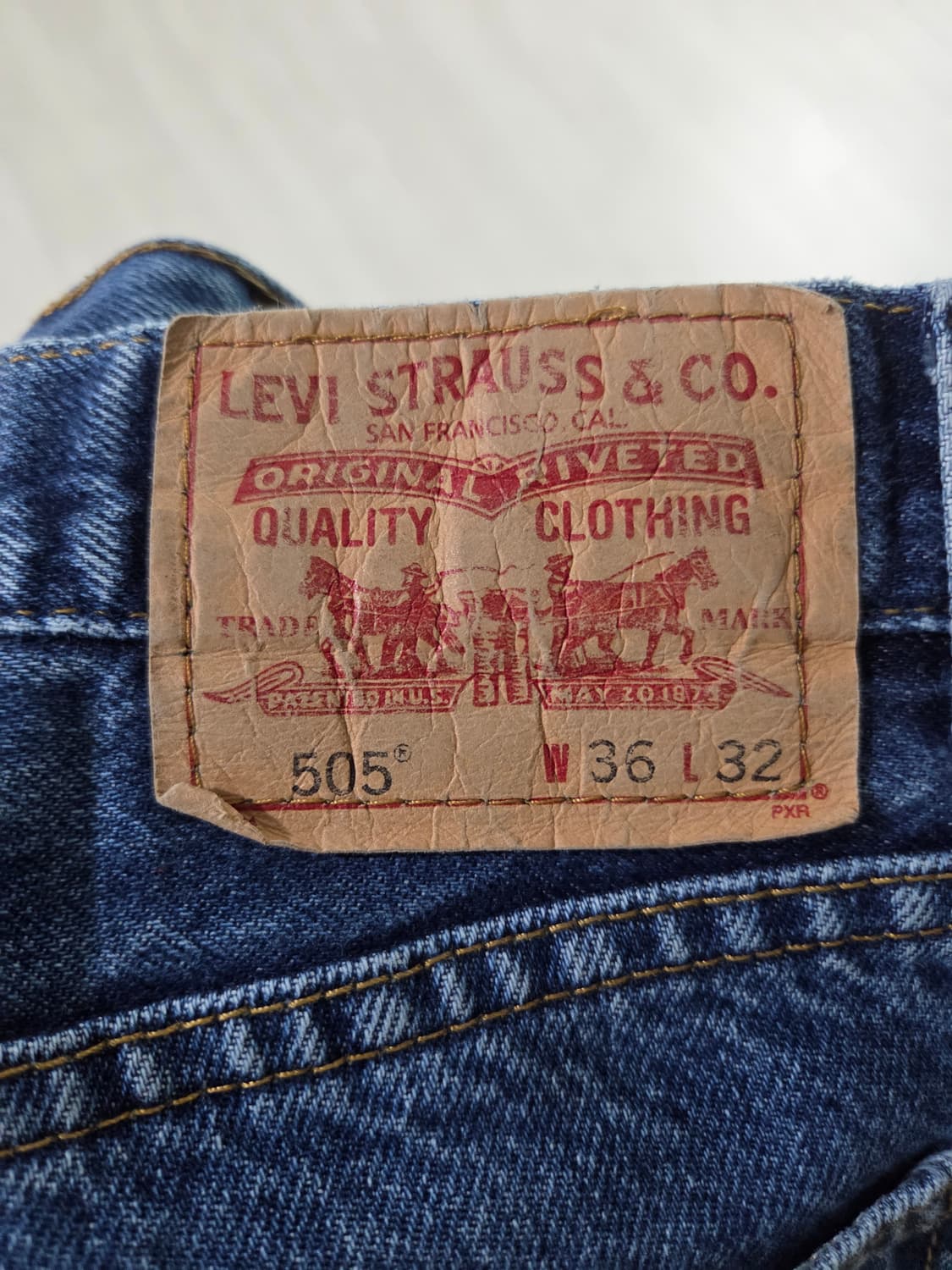 00's 리바이스 505 청바지 판매 상품이미지4