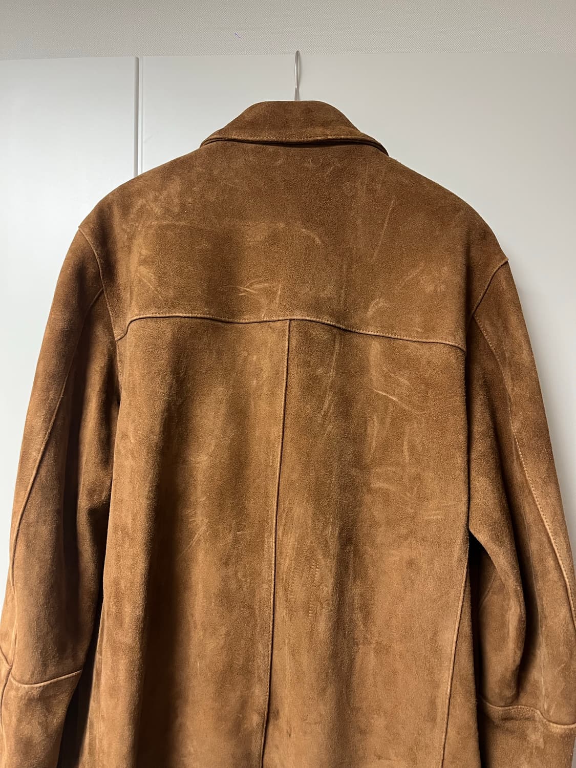 Youth Leather Car Coat _ M size ( Camel) 상품이미지10
