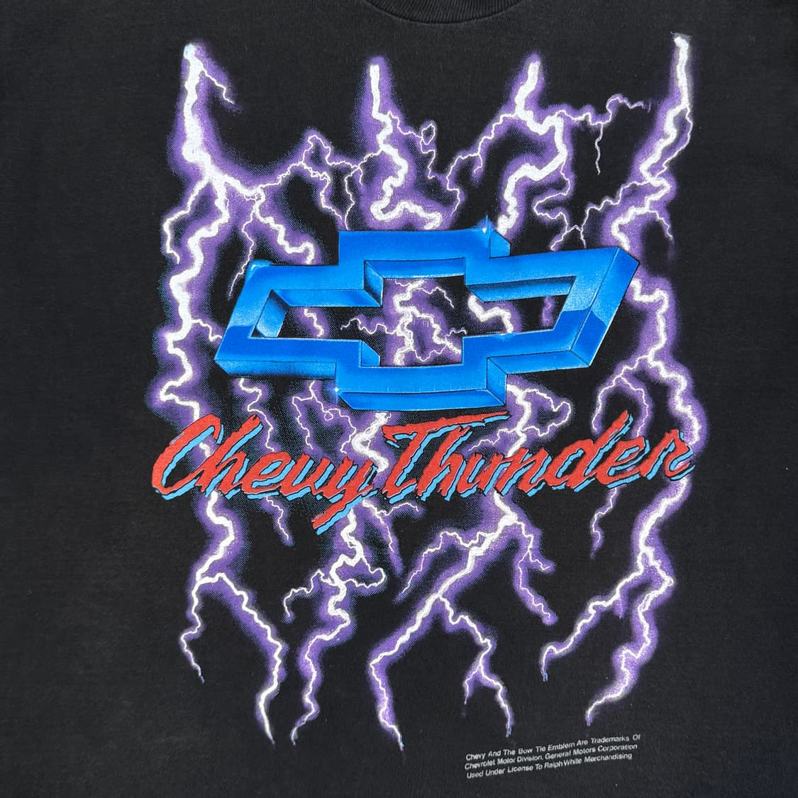 빈티지 90s CHEVY Thunder  티셔츠 상품이미지3