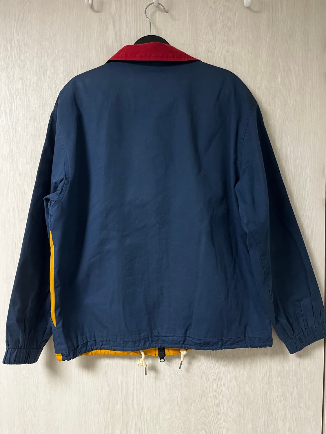 콰이어티스트(Quietist) 컬러블럭 레트로 스포츠 자켓 블루 L(10 상품이미지2