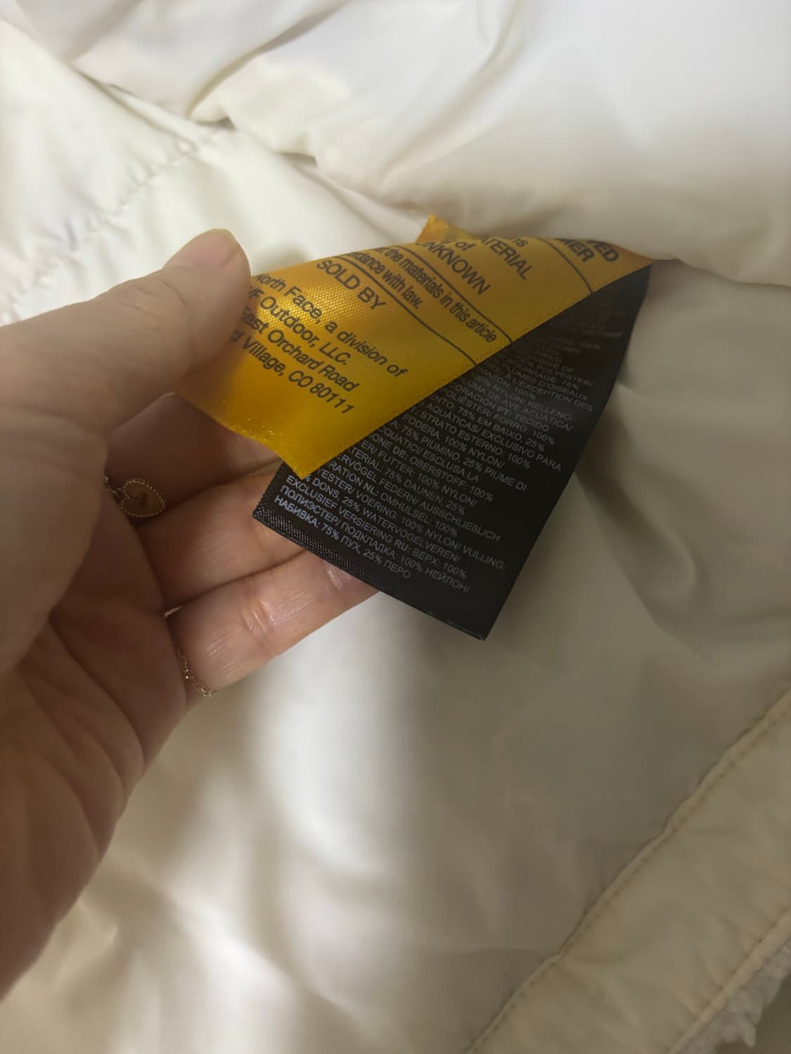 정품 노스페이스 하이파일 눕시 가데니아 뽀글이 L 상품이미지4