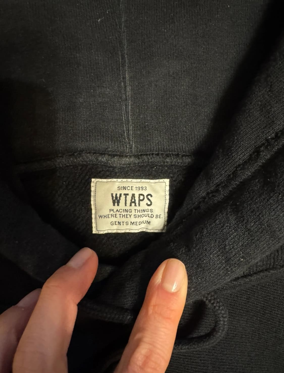 wtaps 더블탭스 후드티 상품이미지3