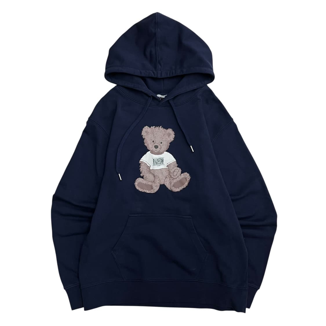 마리떼 프랑소와 저버 곰돌이 프린팅 네이비 후드 M 상품이미지2