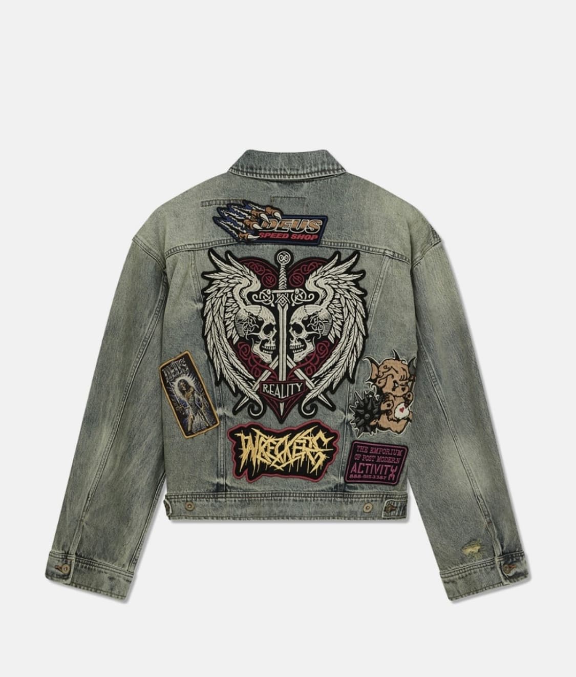 Deus 사사프라스 데님자켓 상품이미지1